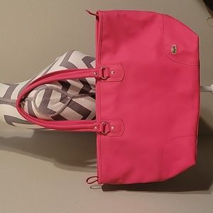 Watermelon Lacoste Shoulder Bag